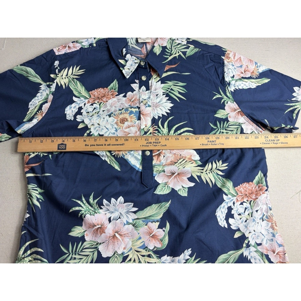 Go Barefoot Women's Hawaii Aloha Pullover Shirt - A Hawaiian Tradition Size 2XL - Picture 5 of 9